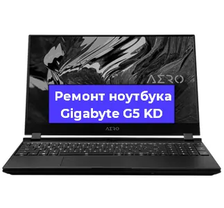 Чистка от пыли и замена термопасты на ноутбуке Gigabyte G5 KD в Санкт-Петербурге